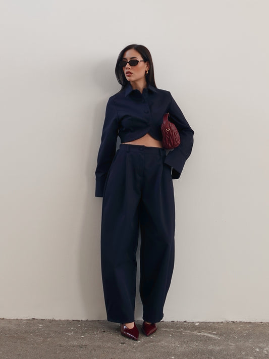 COORDINATO BALLOON VICKY - BLU 6878