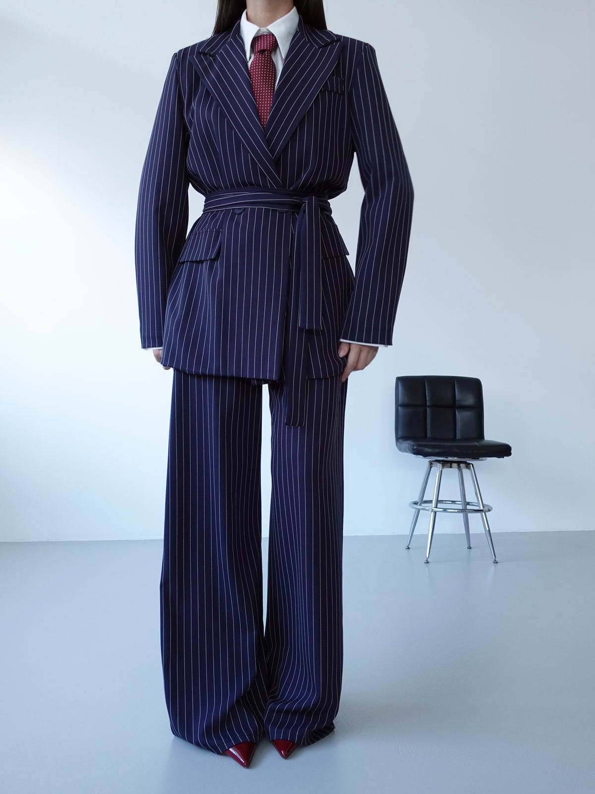 TAILLEUR GESSATO TIMES SQUARE - BLU 63775