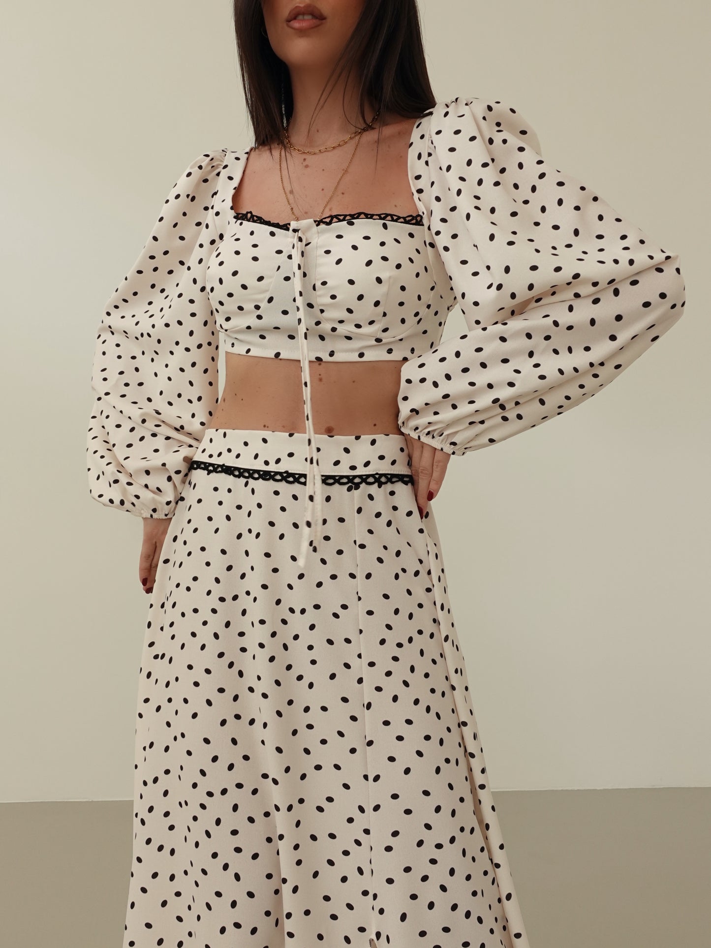 COORDINATO CINDY A POIS - PANNA 26224