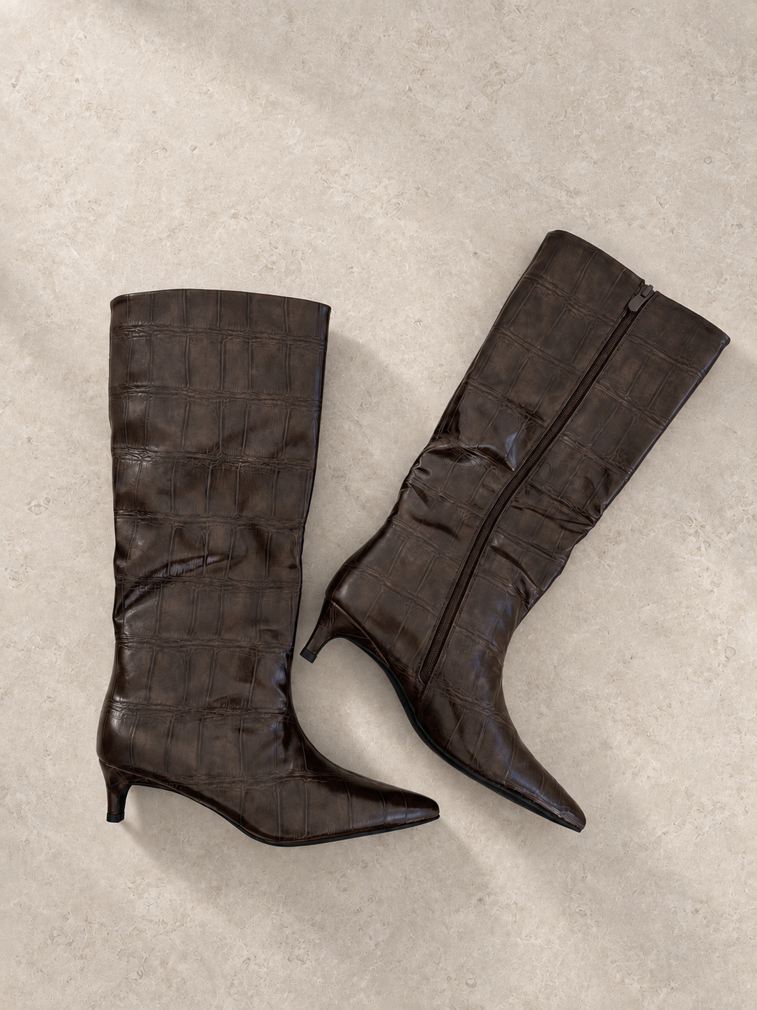 STIVALE CROCO PAINTED - MARRONE 788-209