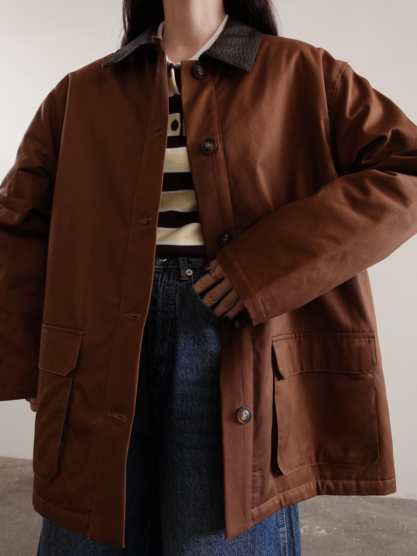 GIACCA LUMINA CLASSIC BEAUFORT - TABACCO 3472