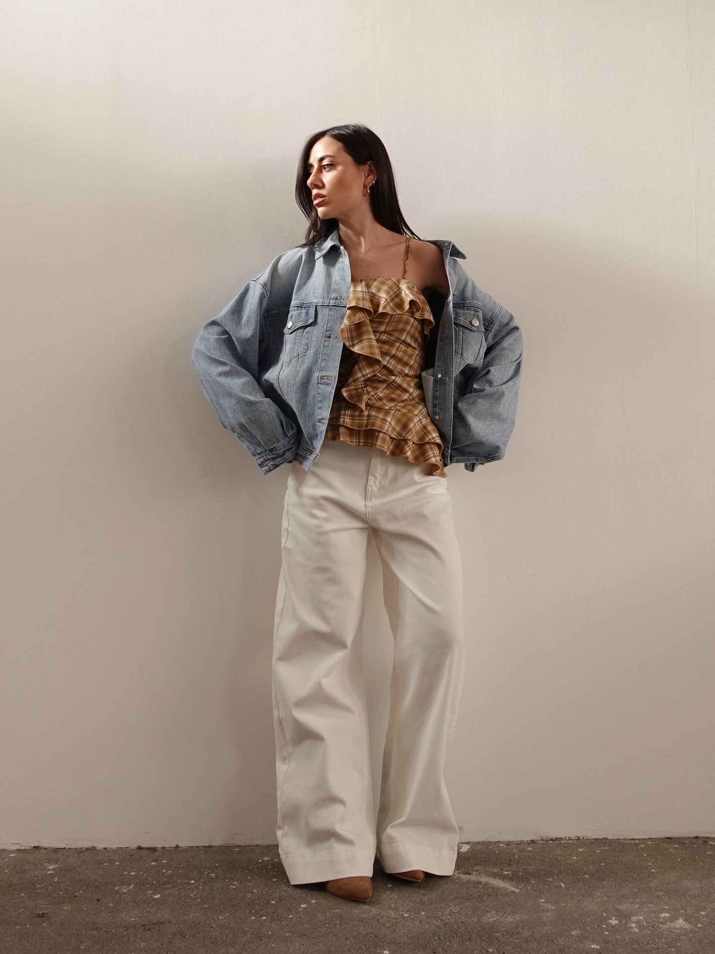 TOP COUNTRY A QUADRI - SENAPE 50092