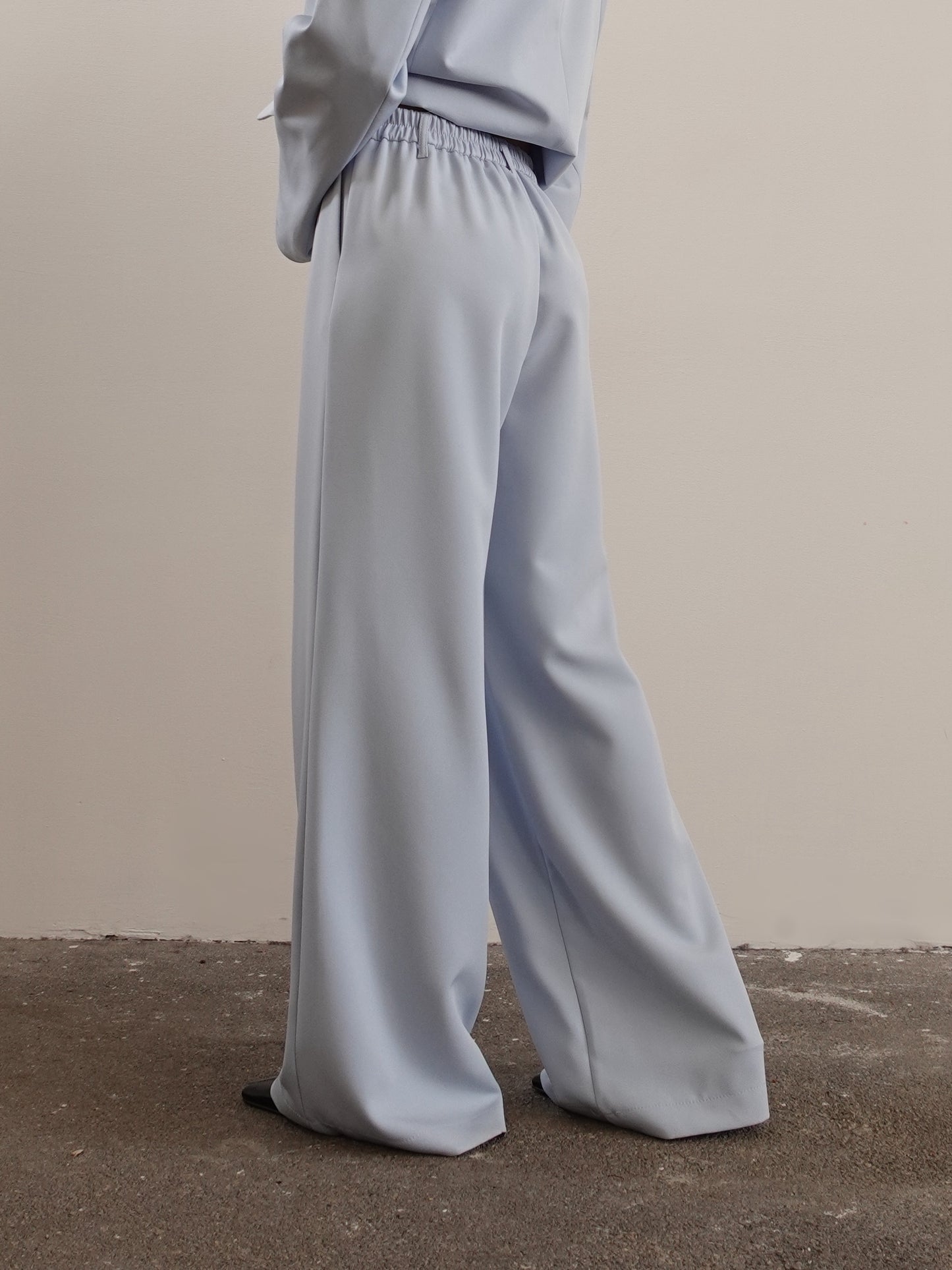 PANTALONI A PALAZZO CANDY - POLVERE 12639