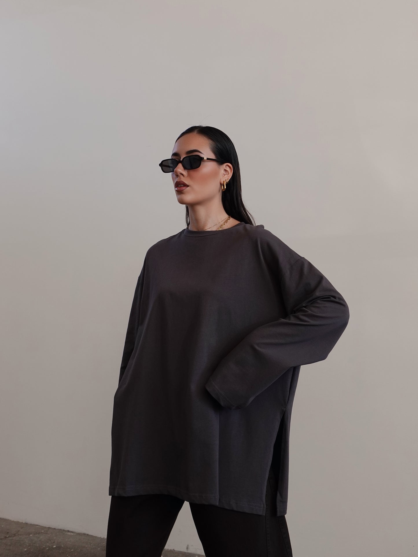 LONG-SLEEVE BASIC 2.O - GRIGIO 3217