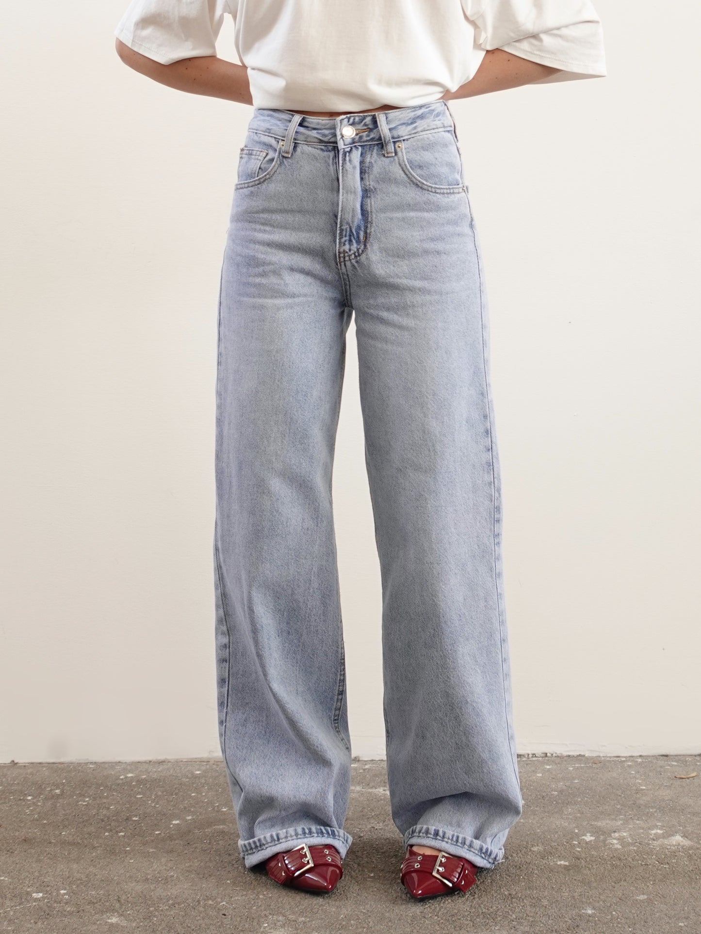 JEANS BASIC LIGHT BLUE 1086