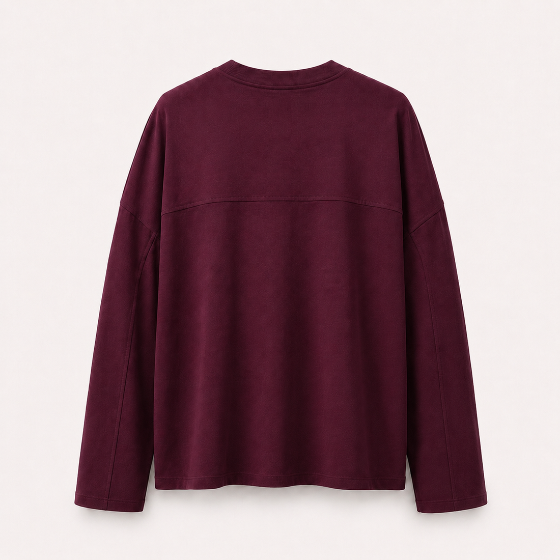 LONG-SLEEVE BASIC LUMINA - WINE LD6024