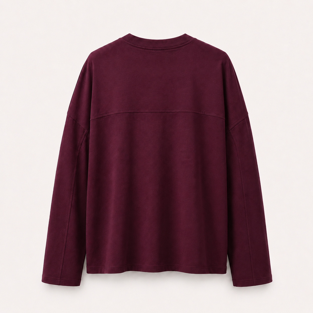 LONG-SLEEVE BASIC LUMINA - WINE LD6024