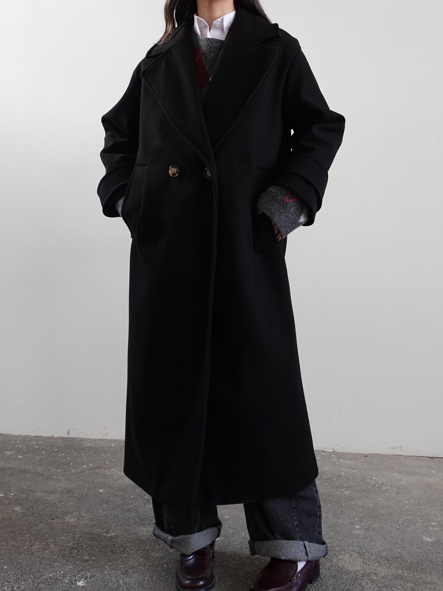 CAPPOTTO OVERSIZE OSLO - NERO 22298