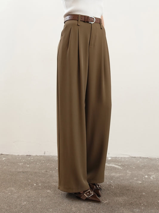 PANTALONI CLASSIC ALLA CAVIGLIA - VERDE 23091