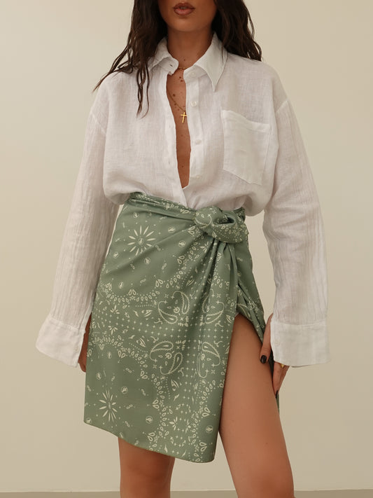 GONNA PAREO FANTASY - VERDE ACQUA 2450402