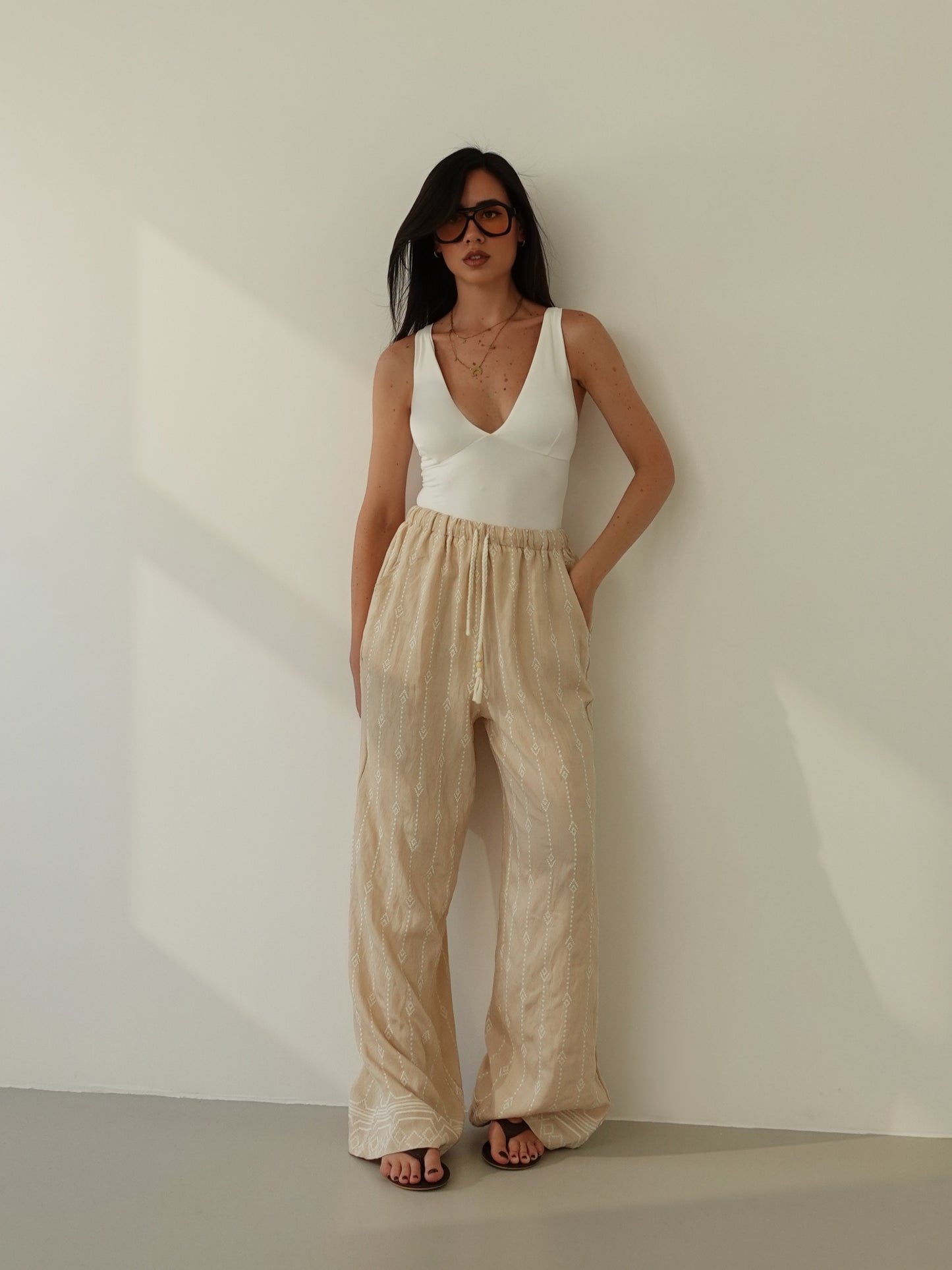 PANTALACCIO MAYA - BEIGE 19522