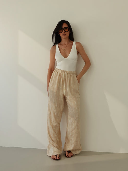 PANTALACCIO MAYA - BEIGE 19522