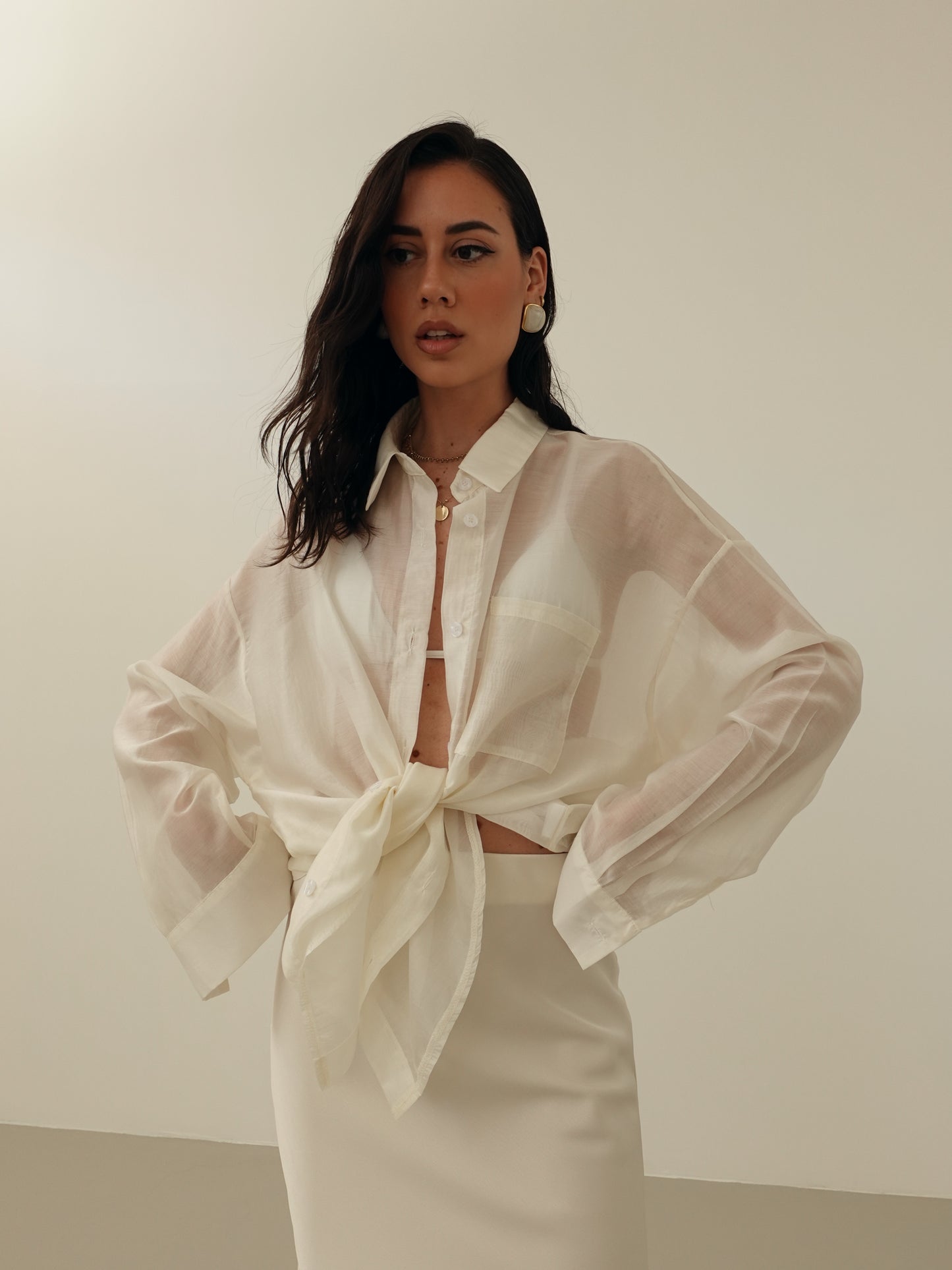 CAMICIA VELATA COLORFUL - BURRO 6808