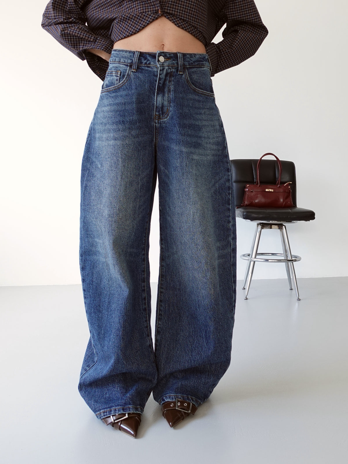 JEANS BALLOON FIT NEW YORK - LAVAGGIO MEDIO 32884