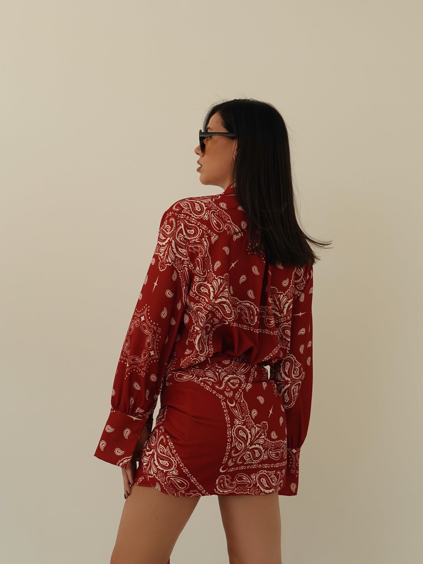 COORDINATO BANDANA - BORDEAUX 28239