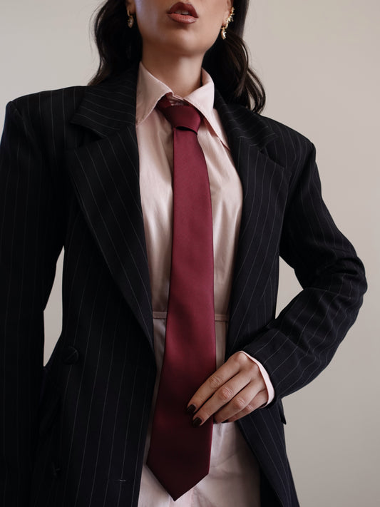 CRAVATTA MAN NEW - BORGOGNA