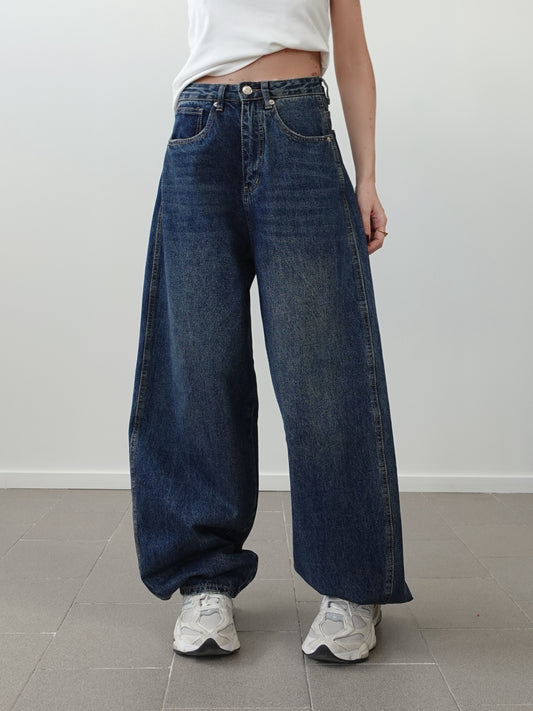JEANS BASIC BALLOON - BLUE JEANS 3393
