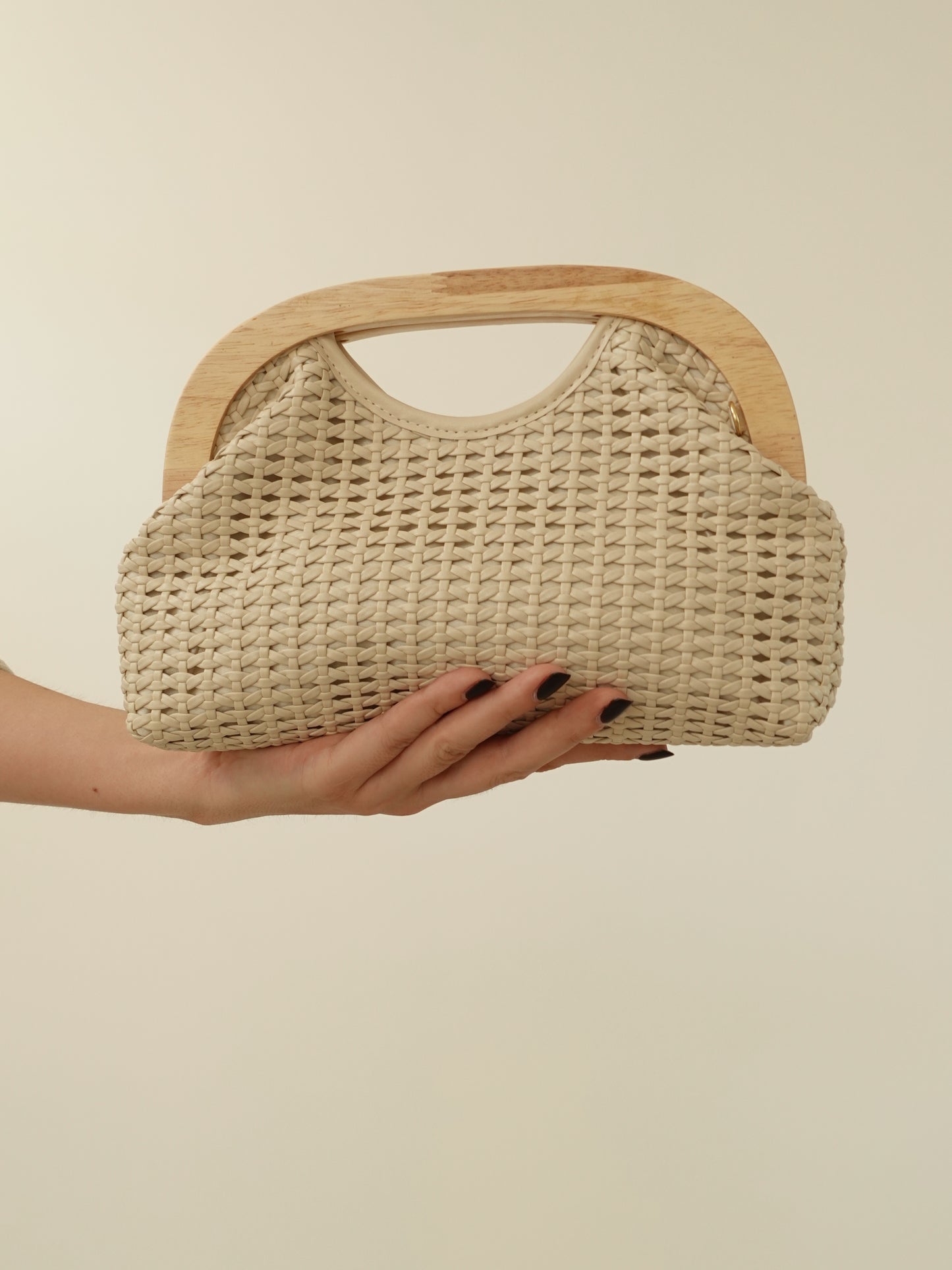 MINI CLUTCH TENERIFE - BEIGE