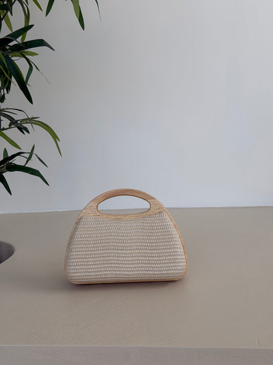 MINI CLUTCH AGADIR - BEIGE