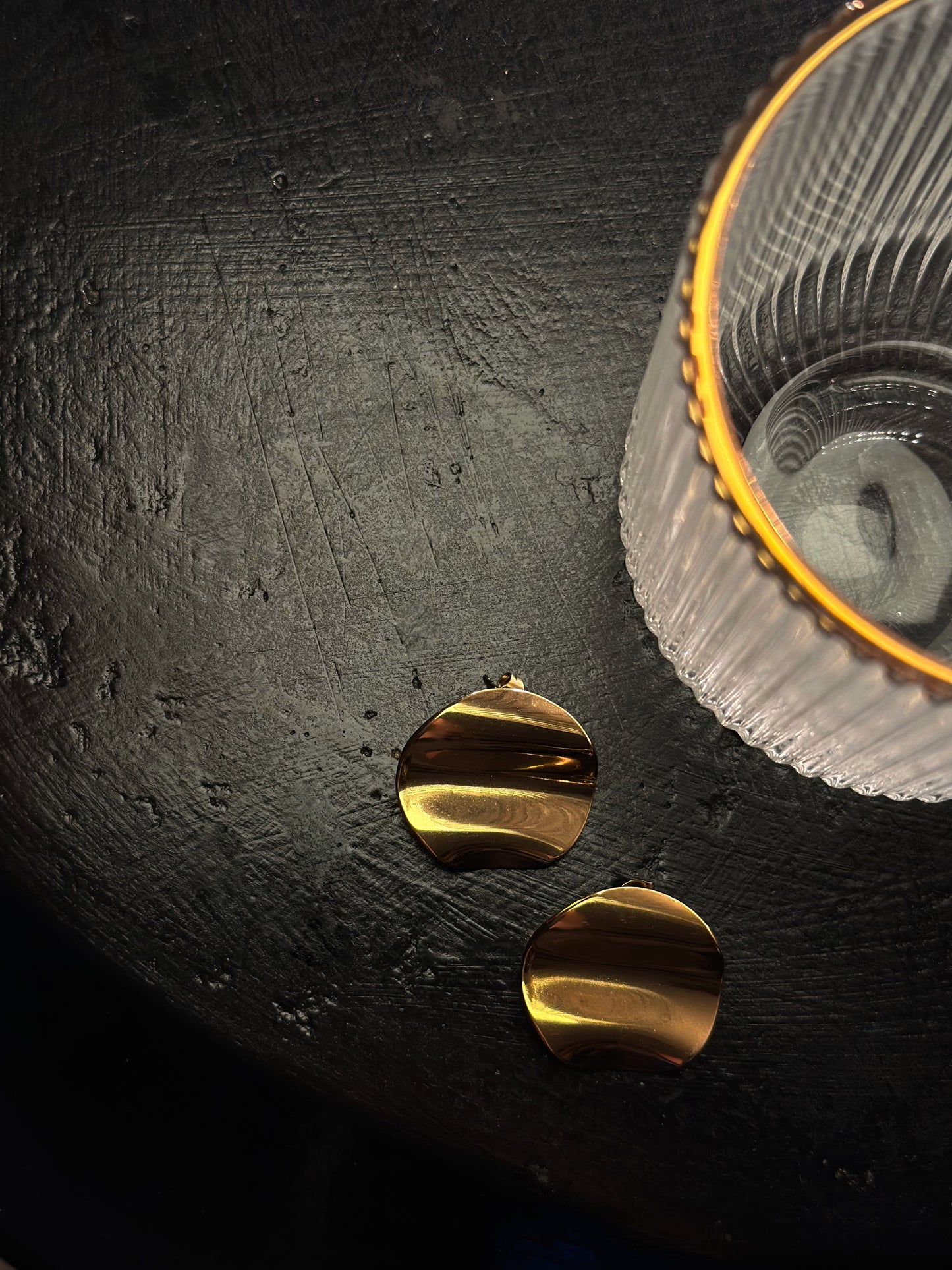 ORECCHINI BUTTON - ORO