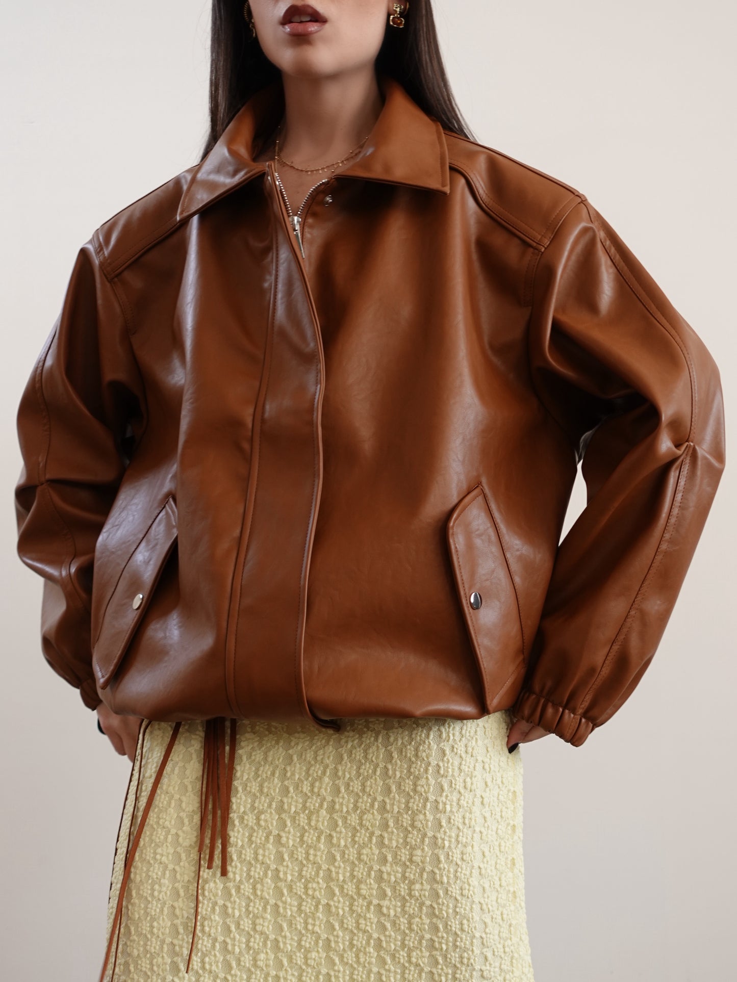 GIACCA OVERSIZE - CARAMELLO 11976