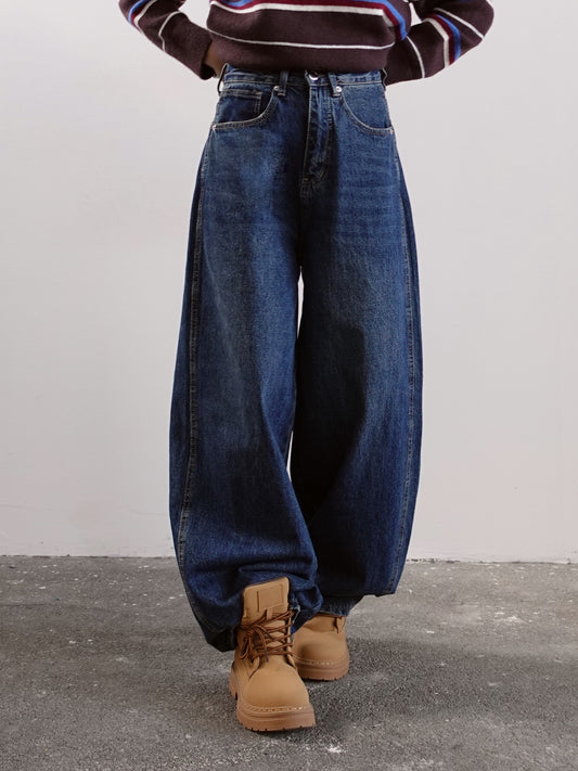 JEANS BASIC BALLOON - BLUE JEANS 3393