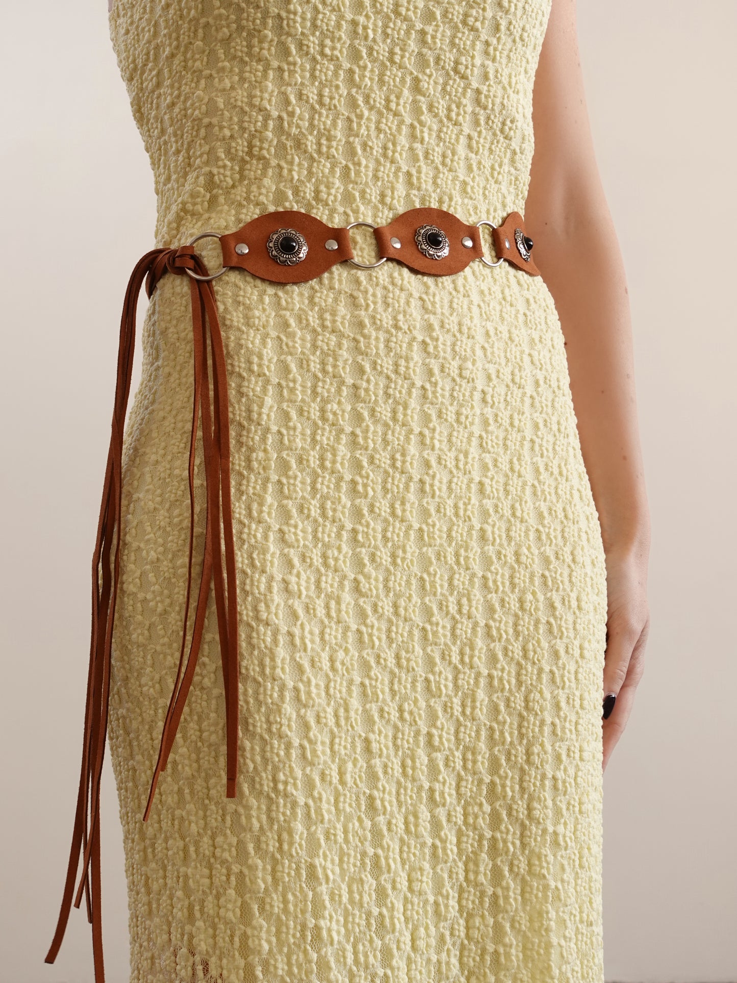 CINTURA TEXAS - CAMEL