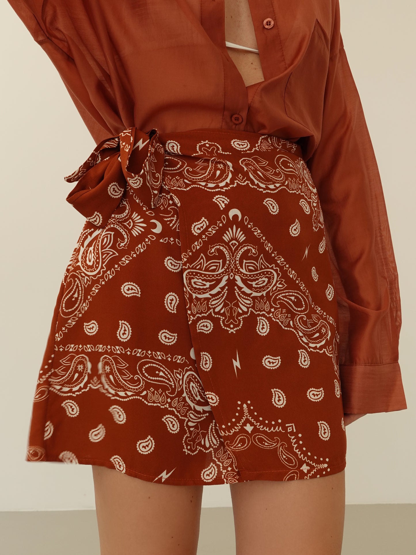 MINIGONNA BANDANA A PORTAFOGLIO - COCCIO 714388
