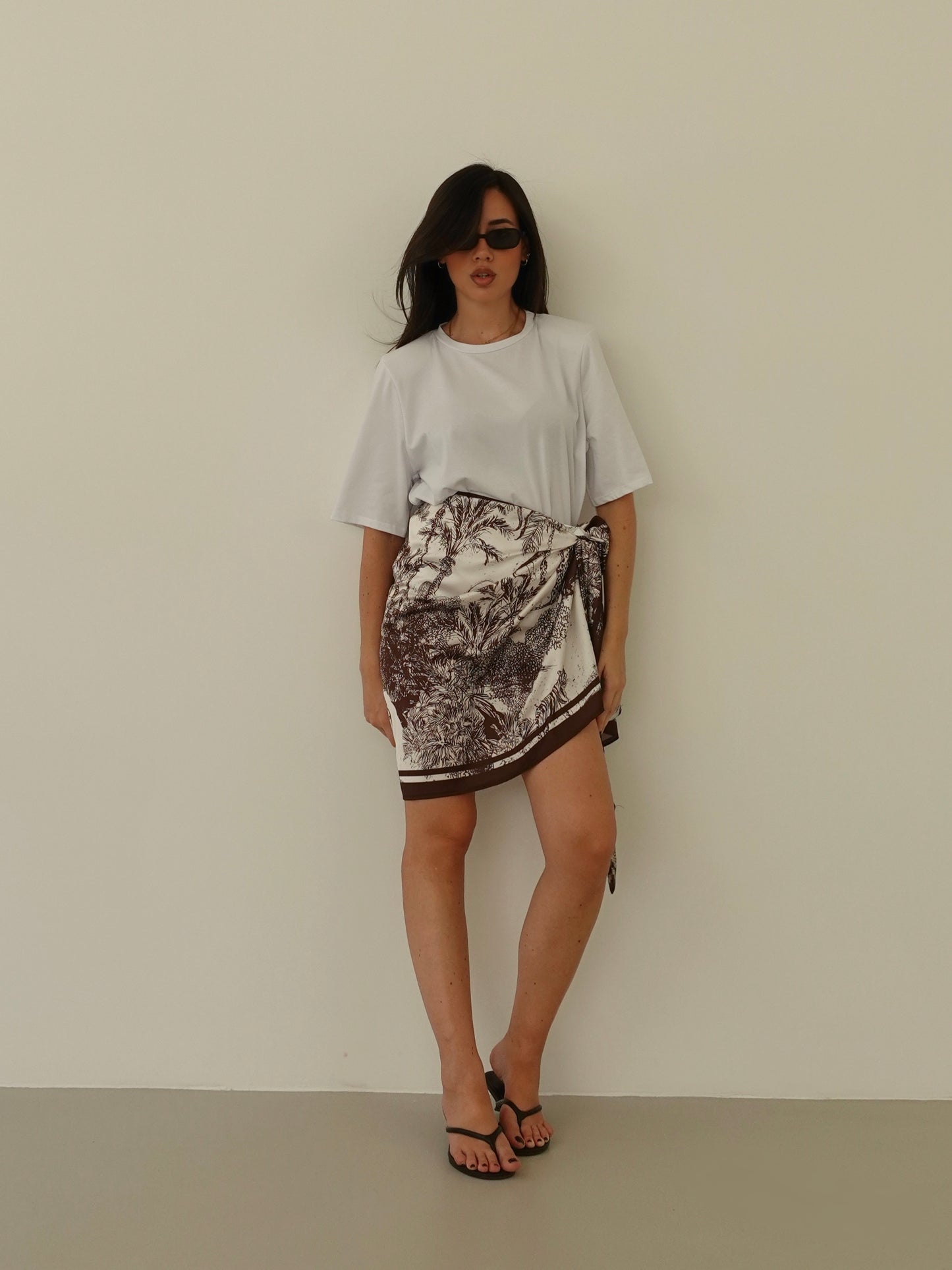 GONNA PAREO JUNGLE - MARRONE 48521
