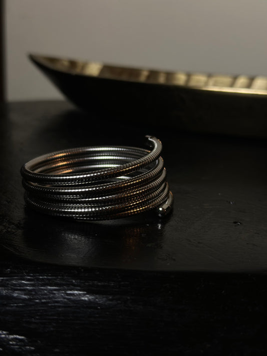 BRACCIALE SNAKE - ARGENTO