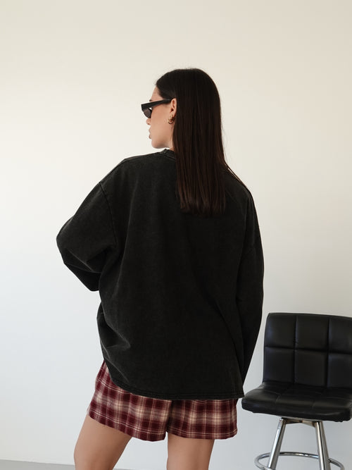 LONG-SLEEVE RADIANT - NERO SLAVATO 26205