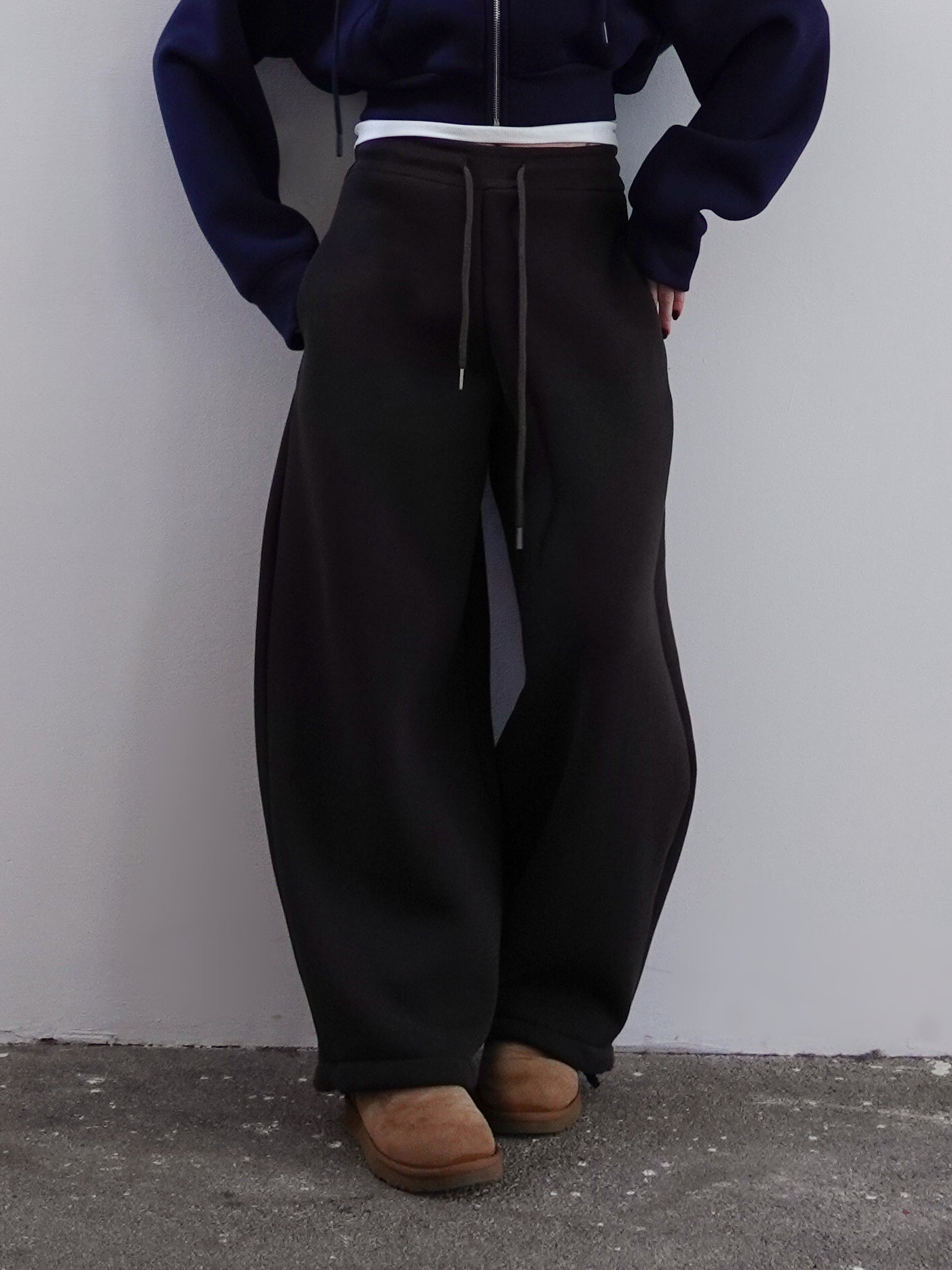 PANTATUTA BALLOON CON COULISSE - CIOCCOLATO 97025