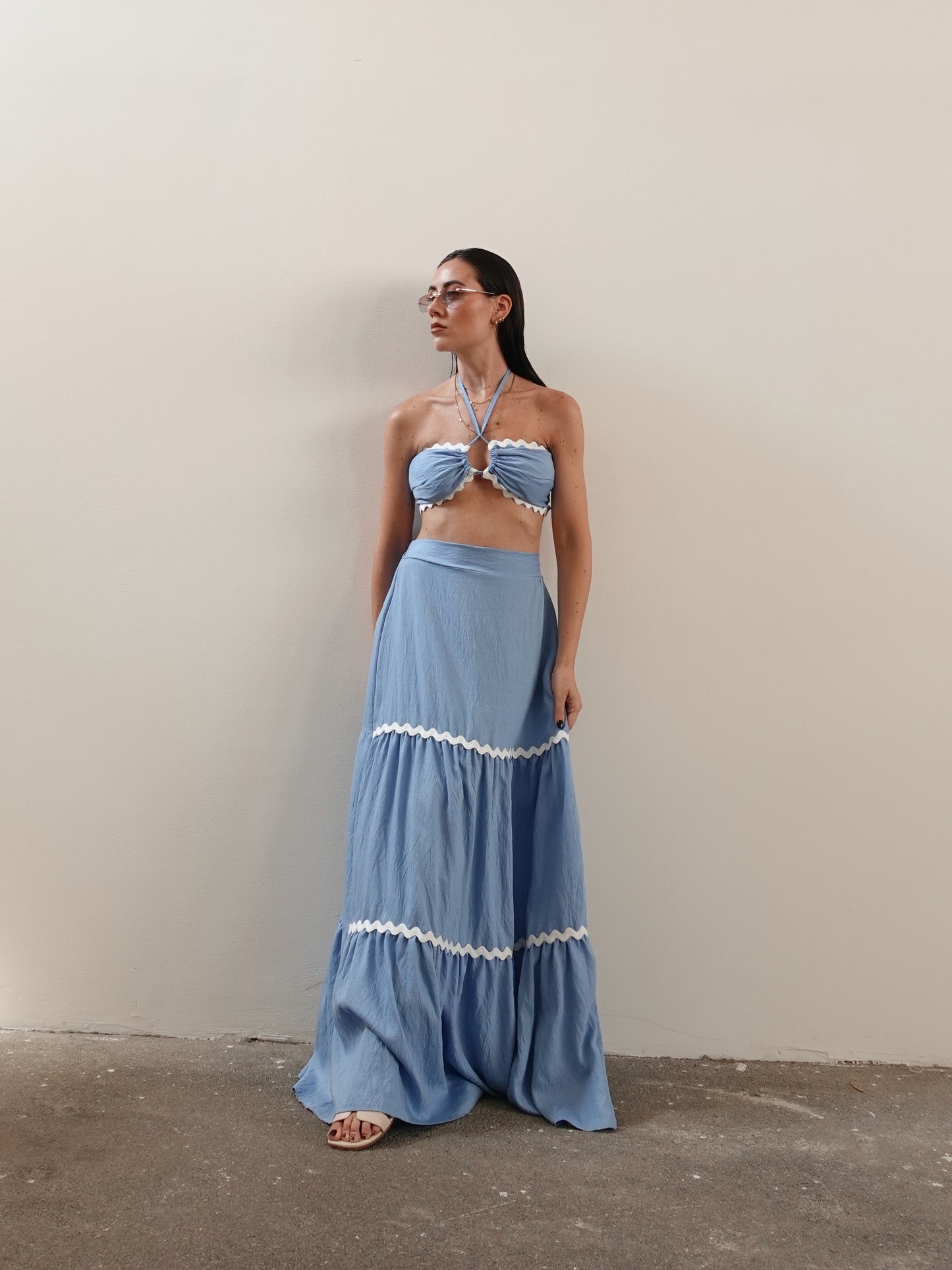 COORDINATO WAVES - AZZURRO 6945