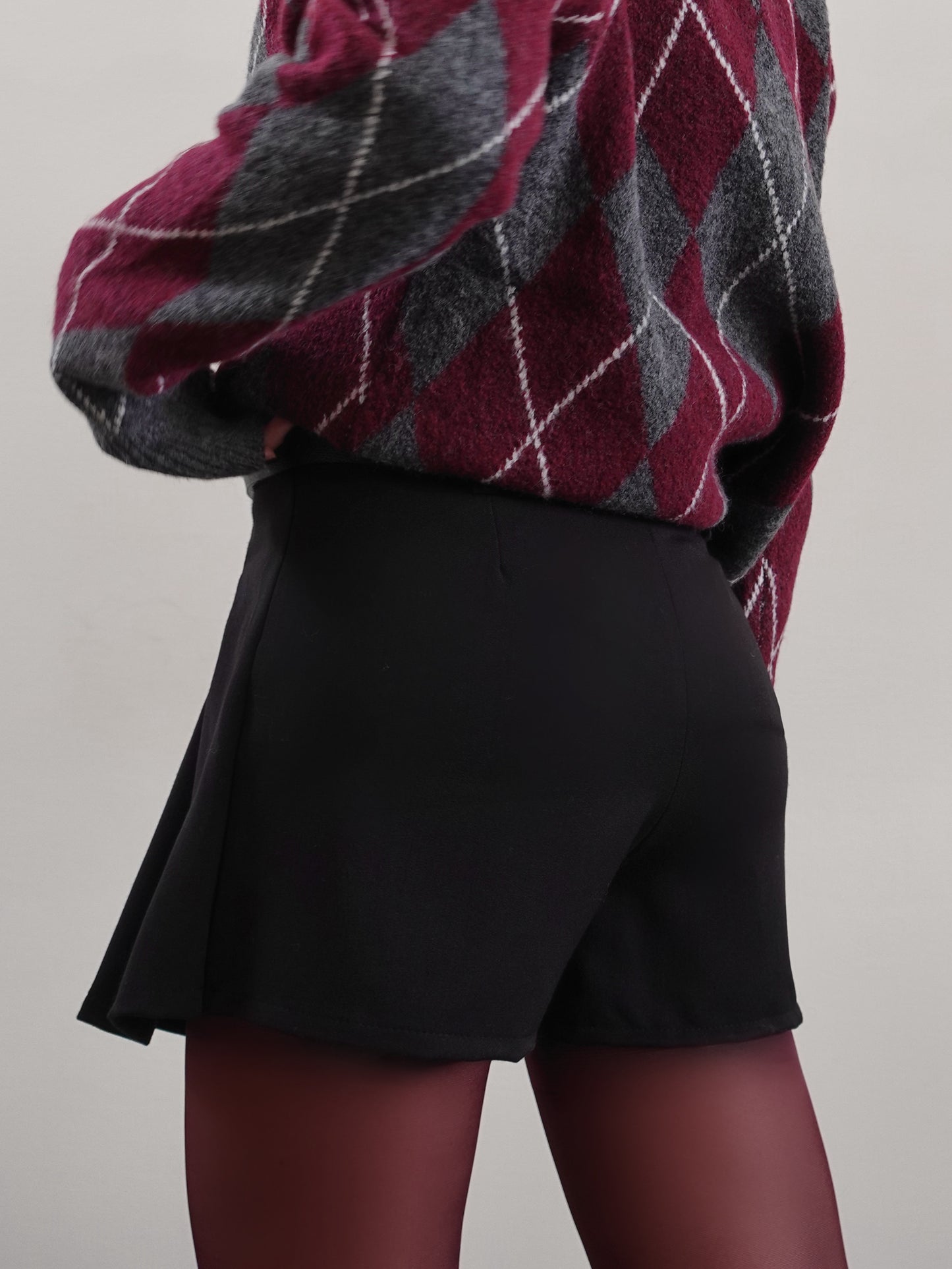 PANTAGONNA CON CINTURINO - NERO 17211