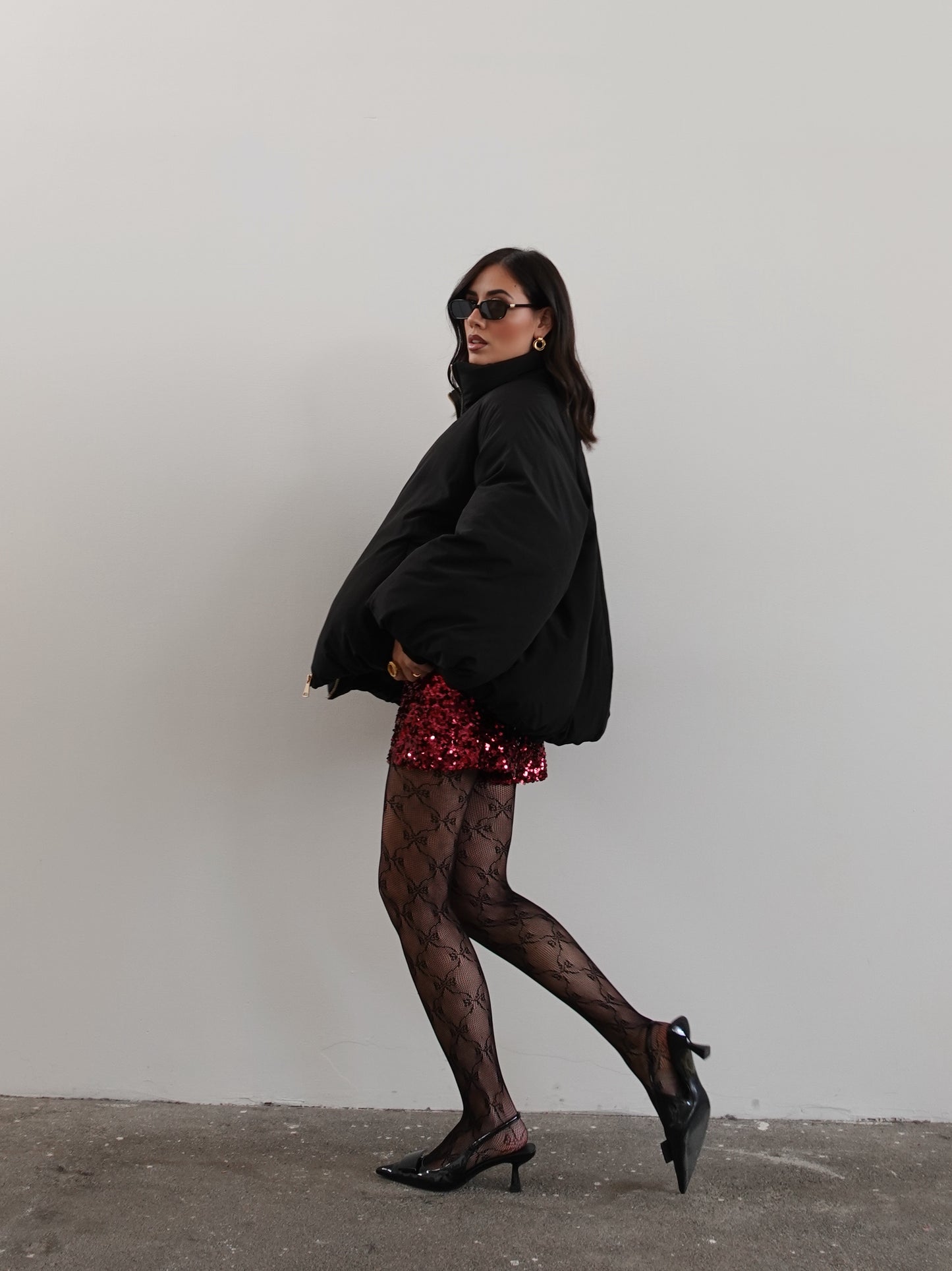 BOMBER OVERSIZE BALLOON - NERO 0050