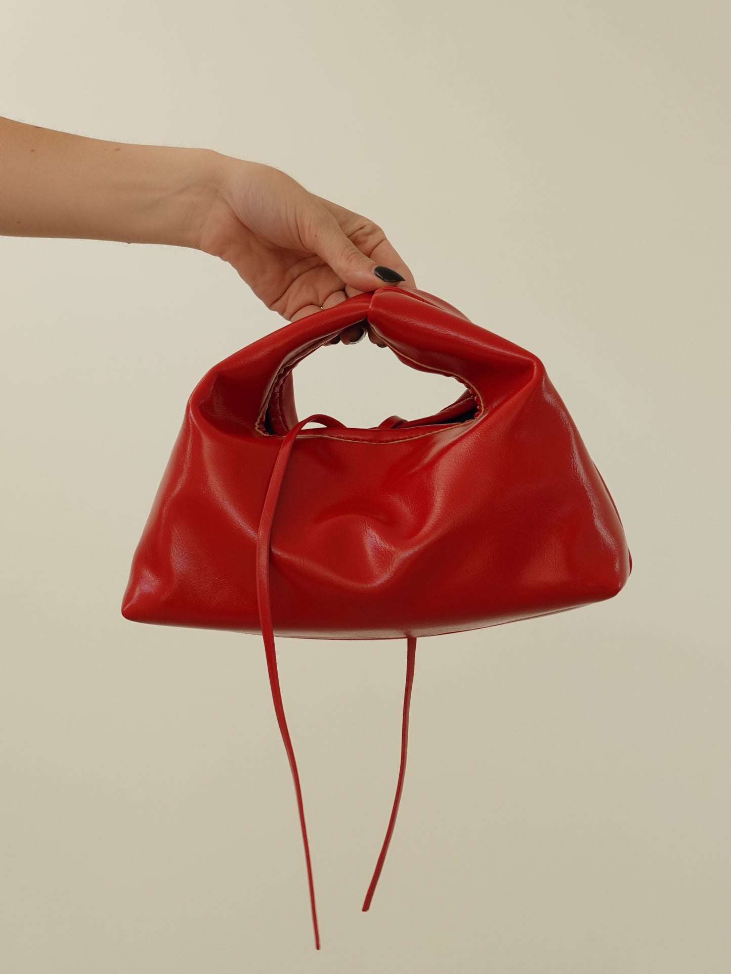 MINI BAG PAINTED - ROSSO
