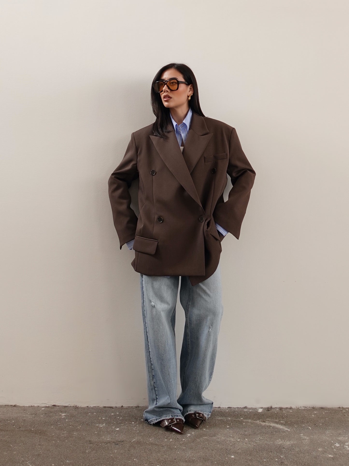 BLAZER MAN DOPPIOPETTO - CAFFE' 25262