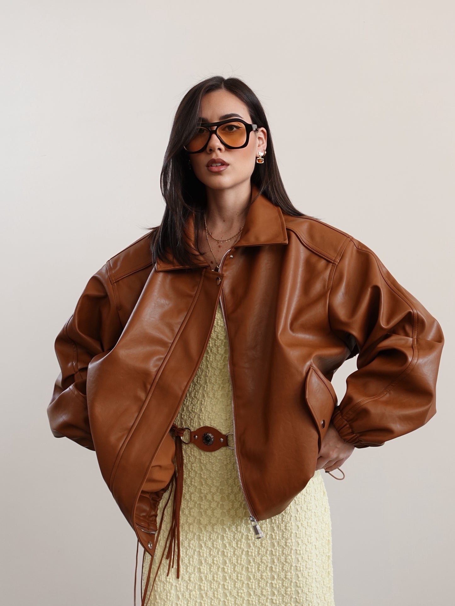 GIACCA OVERSIZE - CARAMELLO 11976