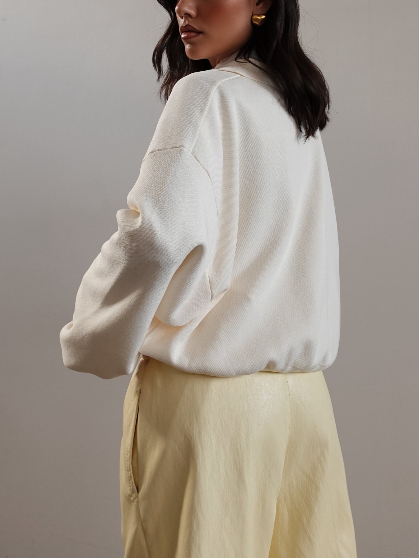 POLO CON ZIP - PANNA 43037