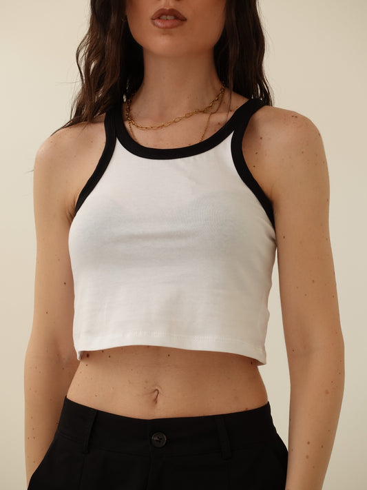 TOP CROP SANTA MONICA - BIANCO 1955