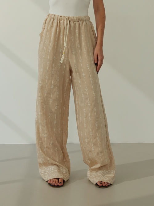 PANTALACCIO MAYA - BEIGE 19522