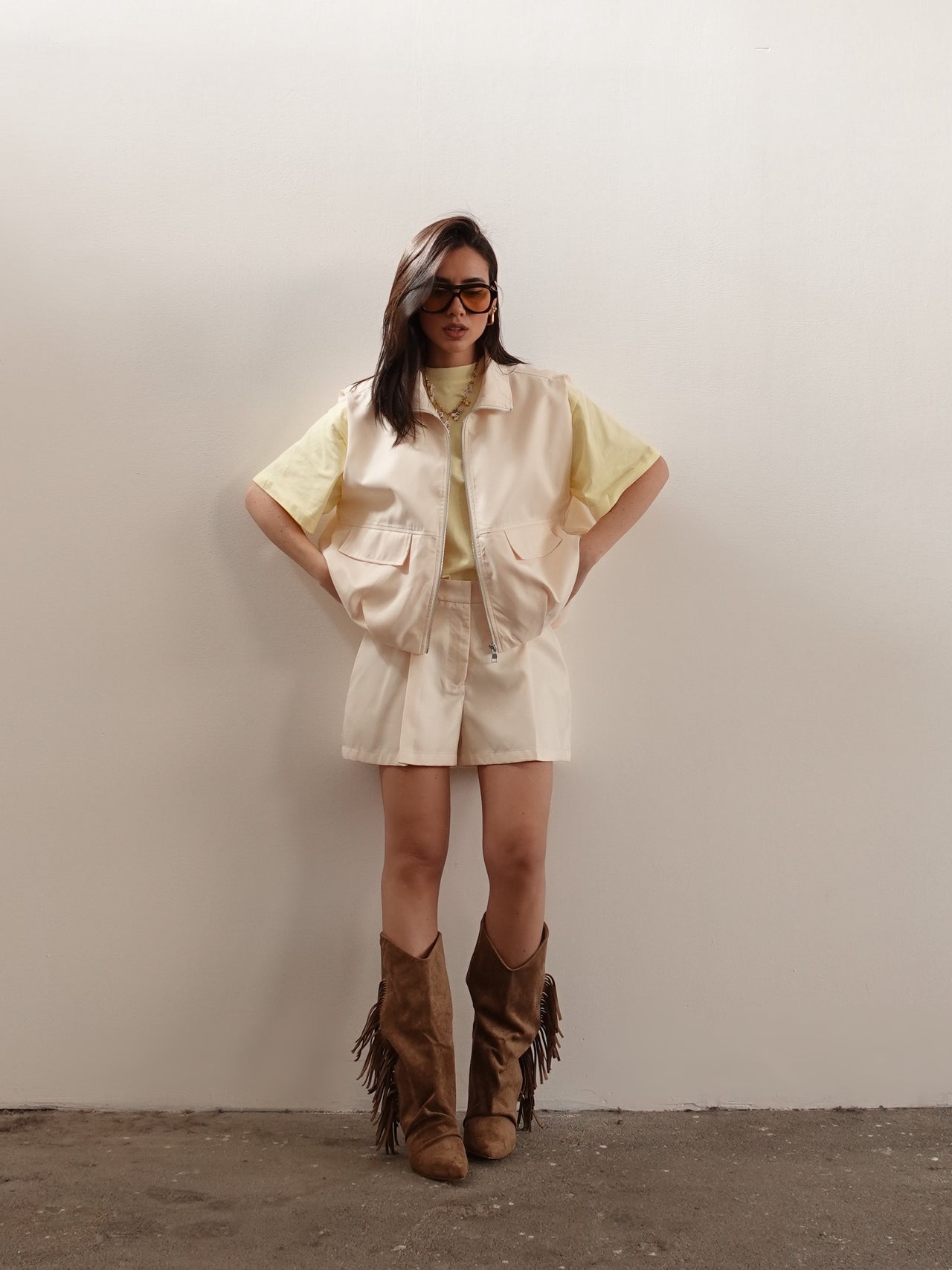 COORDINATO SUN - CREMA 31002