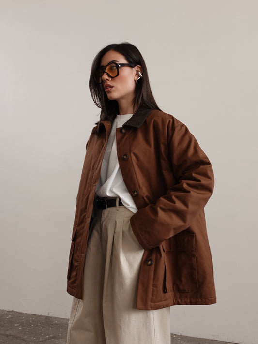 GIACCA LUMINA CLASSIC BEAUFORT - TABACCO 3472