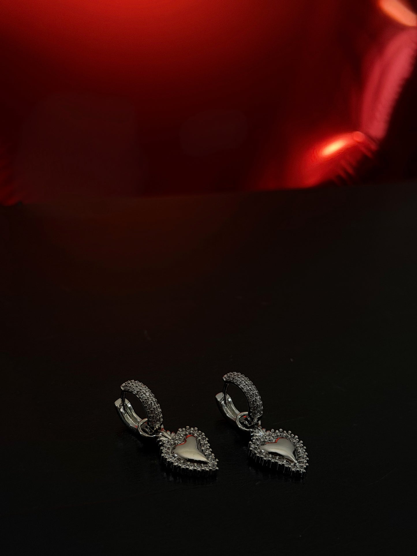 ORECCHINI SACRO CUORE - ARGENTO