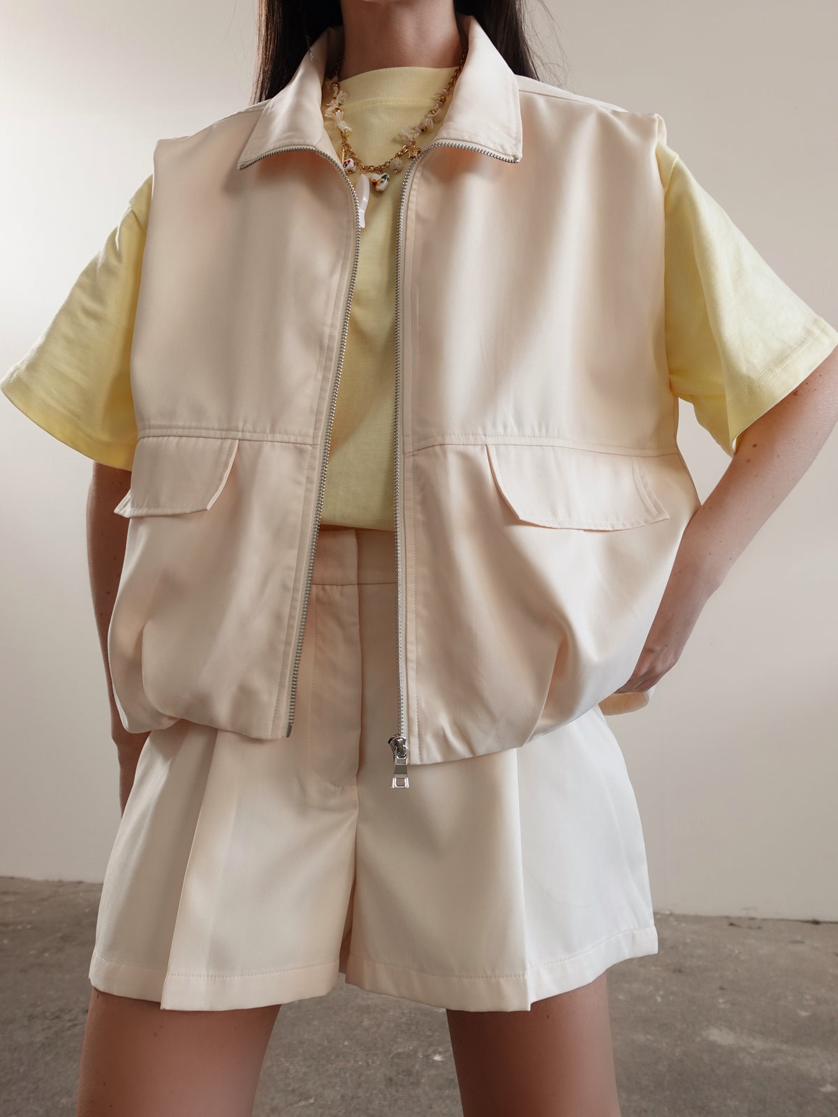 COORDINATO SUN - CREMA 31002
