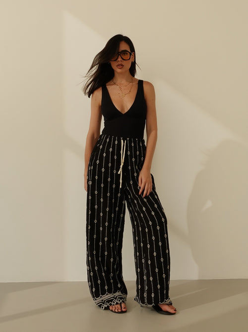 PANTALACCIO MAYA - NERO 19522