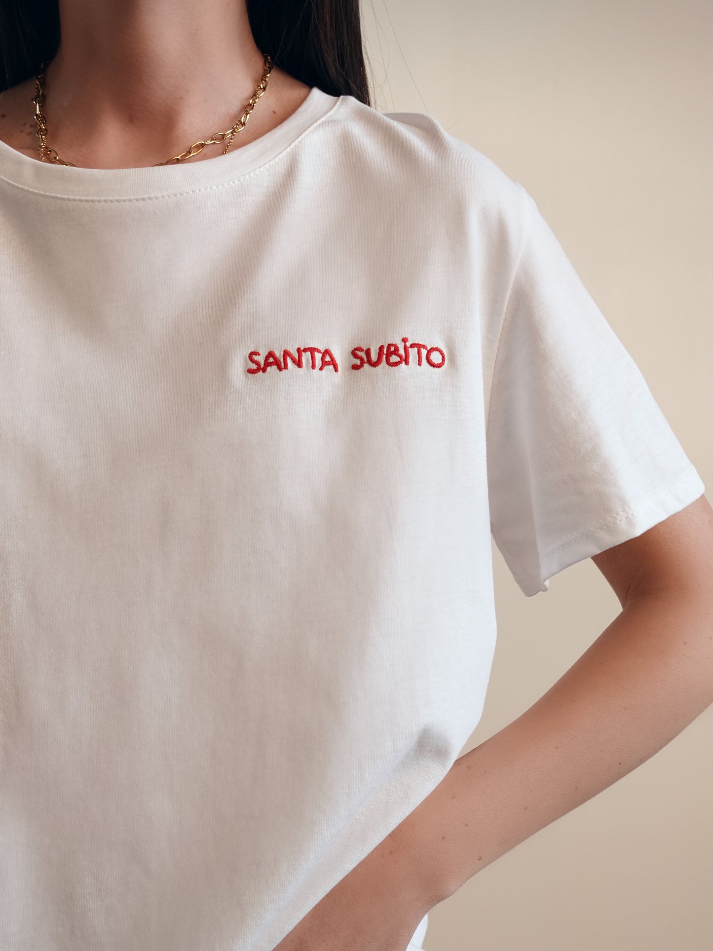 T-SHIRT SANTA SUBITO - BIANCO (+COLORI) 5033414