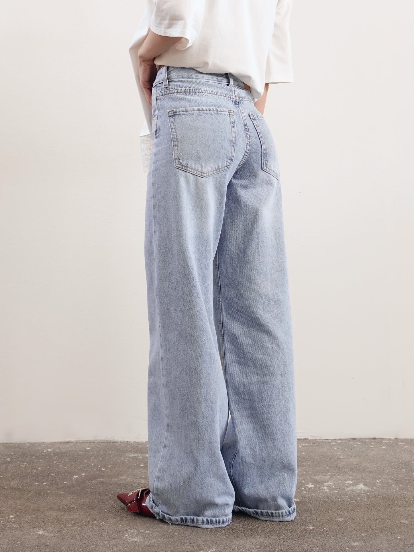 JEANS BASIC LIGHT BLUE 1086