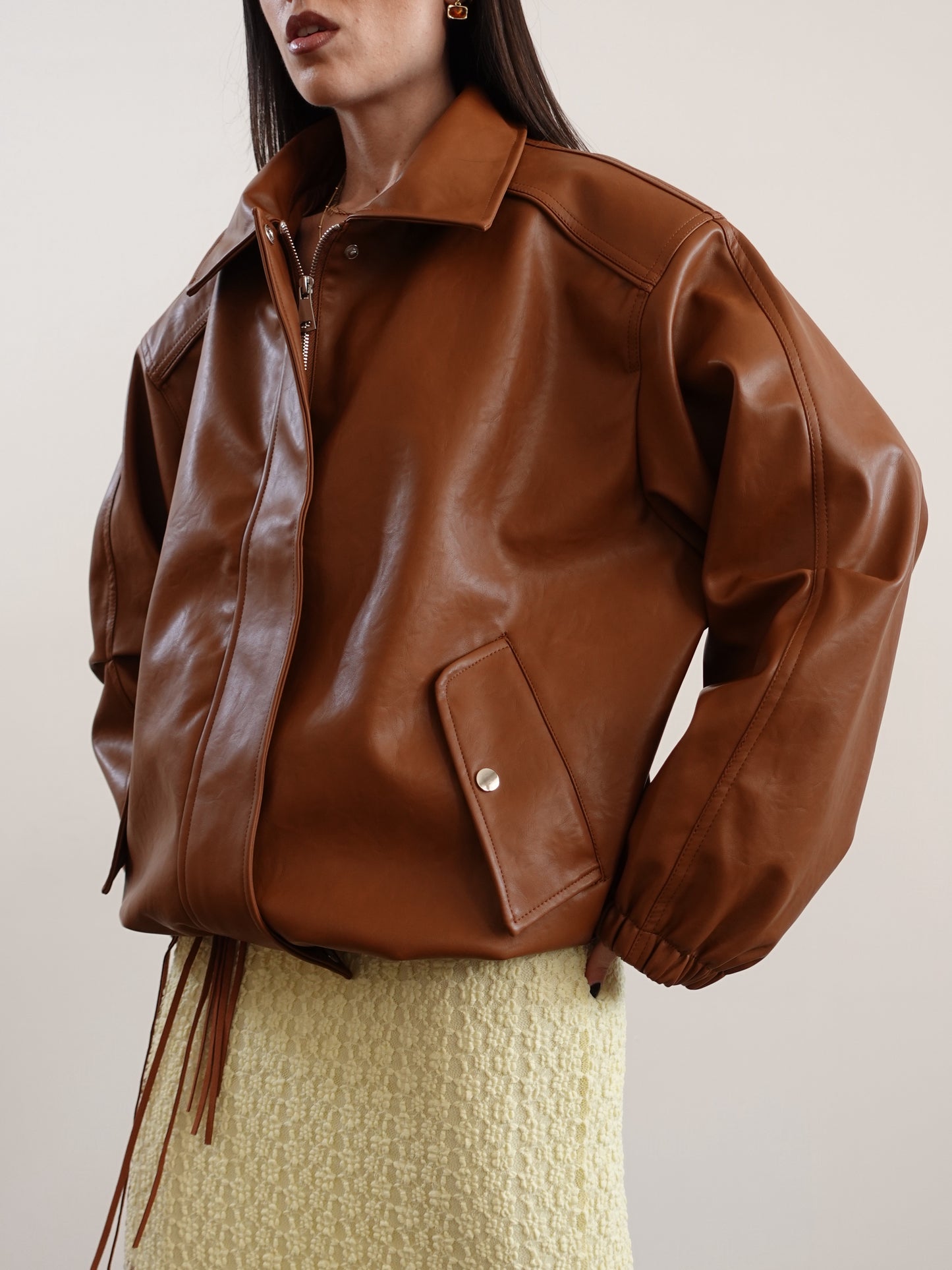 GIACCA OVERSIZE - CARAMELLO 11976