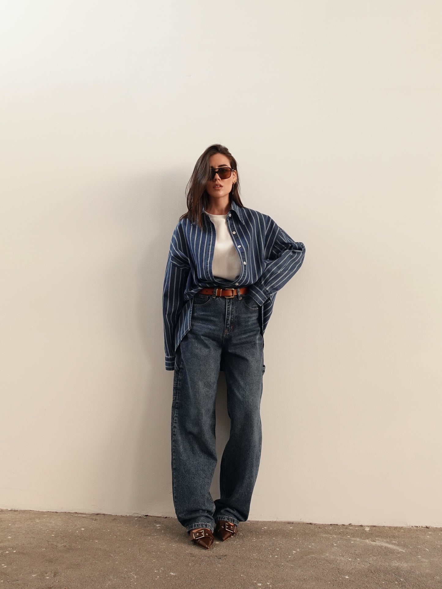 JEANS CARPENTER BAGGY FIT - DENIM MEDIO 3449